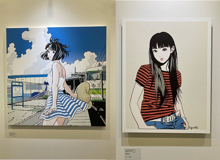 江口寿史の個展・彼女展のスペシャル版が開催中！【見どころ紹介