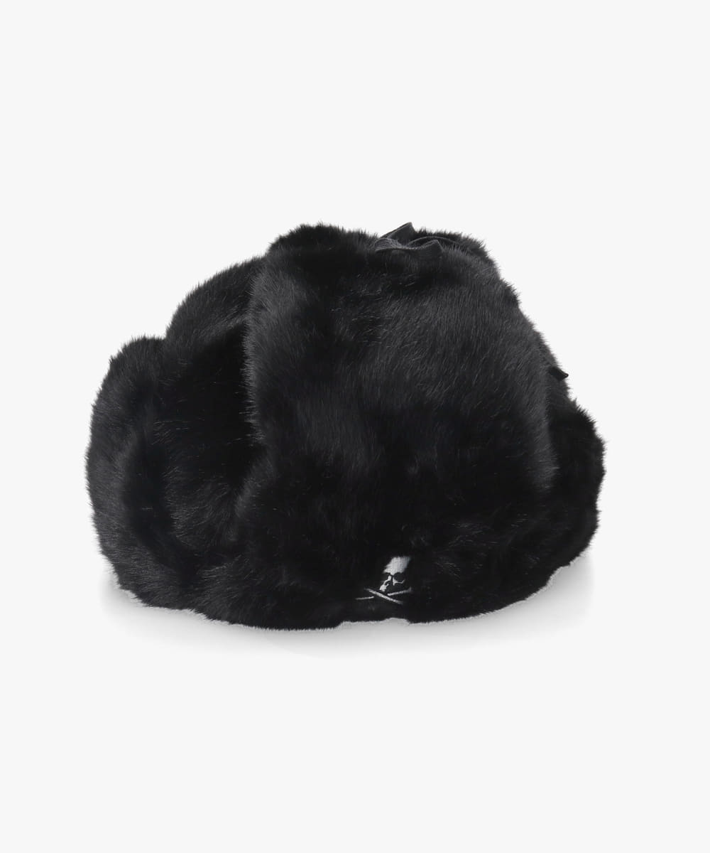 KANGOL×Mastermind FAUX FUR TRAPPER | M(07) BLACK (01) | USHANKA