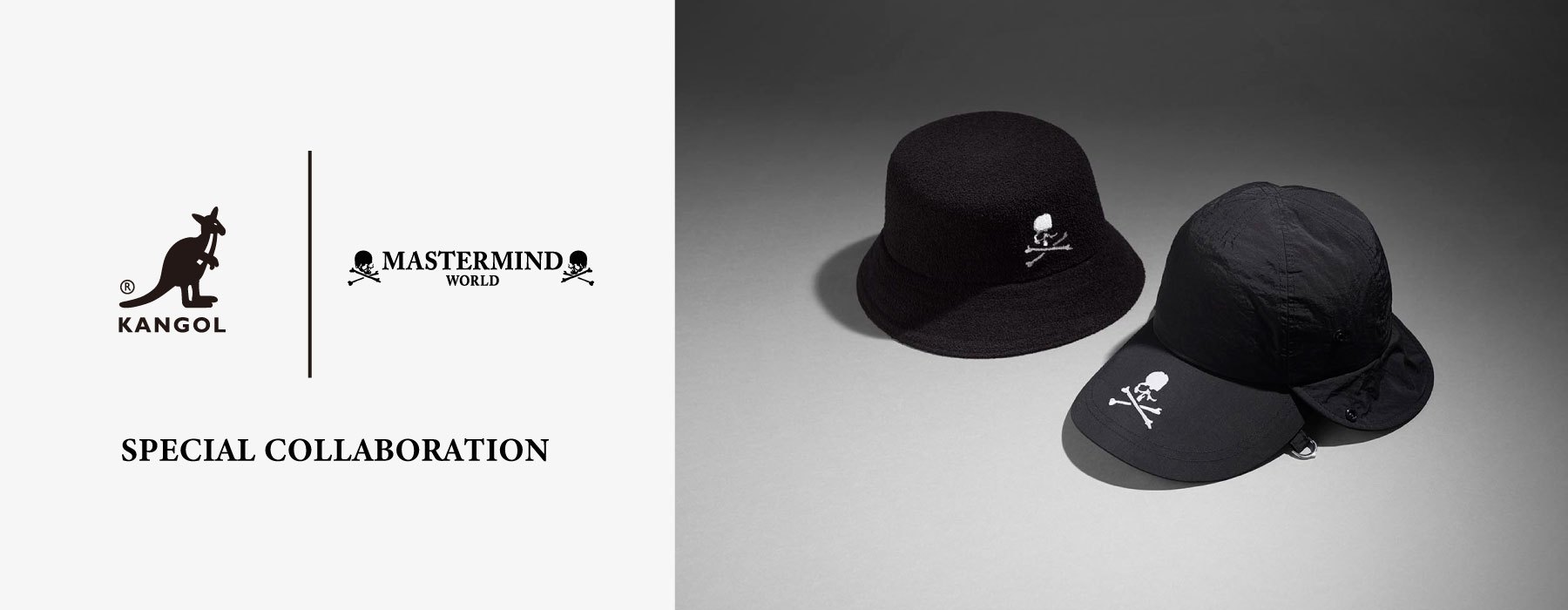 KANGOL×MASTERMIND WORLD SPECIAL COLLABORATION】: ｜帽子通販