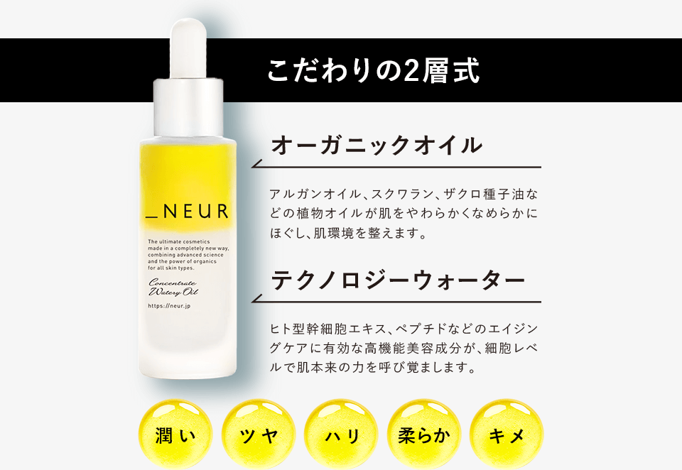 お得にお届け便】コンセントレート・ウォータリーオイル | _NEUR