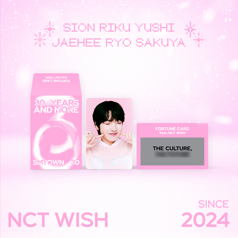 FORTUNE SCRATCH CARD SET_NCT WISH | SMTOWN OFFICIAL ONLINE STORE