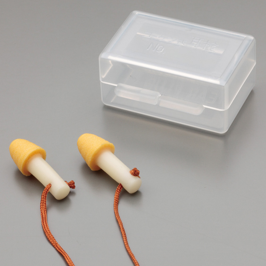 耳栓 NO．50 紐付 フリーサイズ 1組 | 【ミドリ安全】公式通販