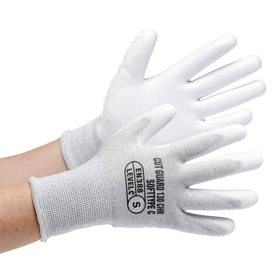 耐切創性手袋 カットガード130CHN ソフトタイプC Sサイズ