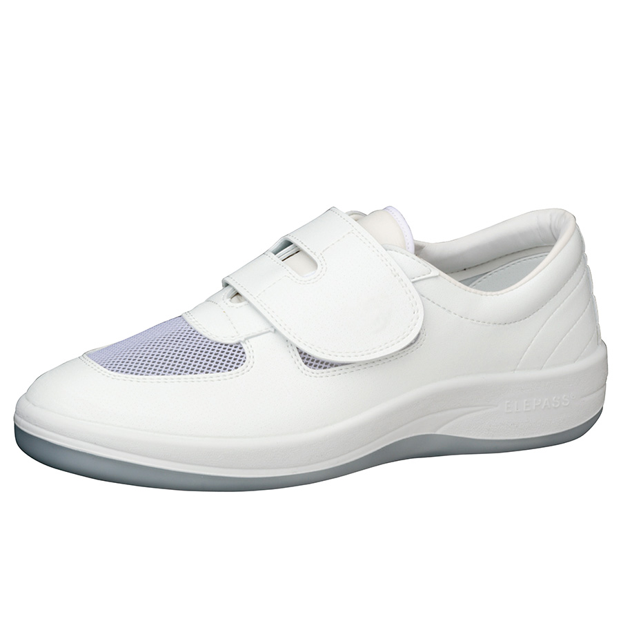 男女兼用 静電作業靴 エレパス SU403 ホワイト| 安全靴・作業靴