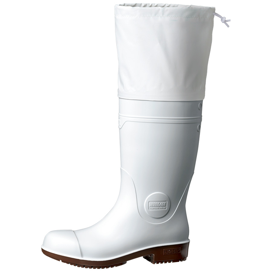 超耐滑安全長靴 NHG1000 スーパーフード ホワイト 大