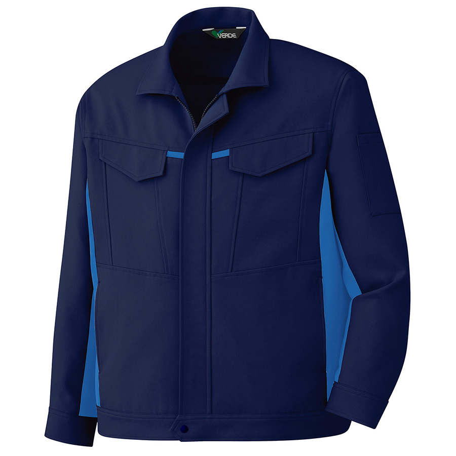 男女共用 ジャンパー G697 上 ネイビー| 作業服・作業着