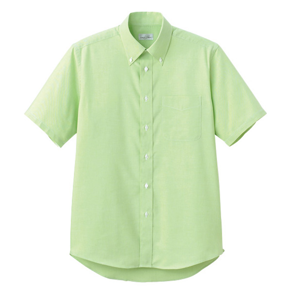 オックスフォード半袖シャツ FB4511U－14 オリーブ| 作業服