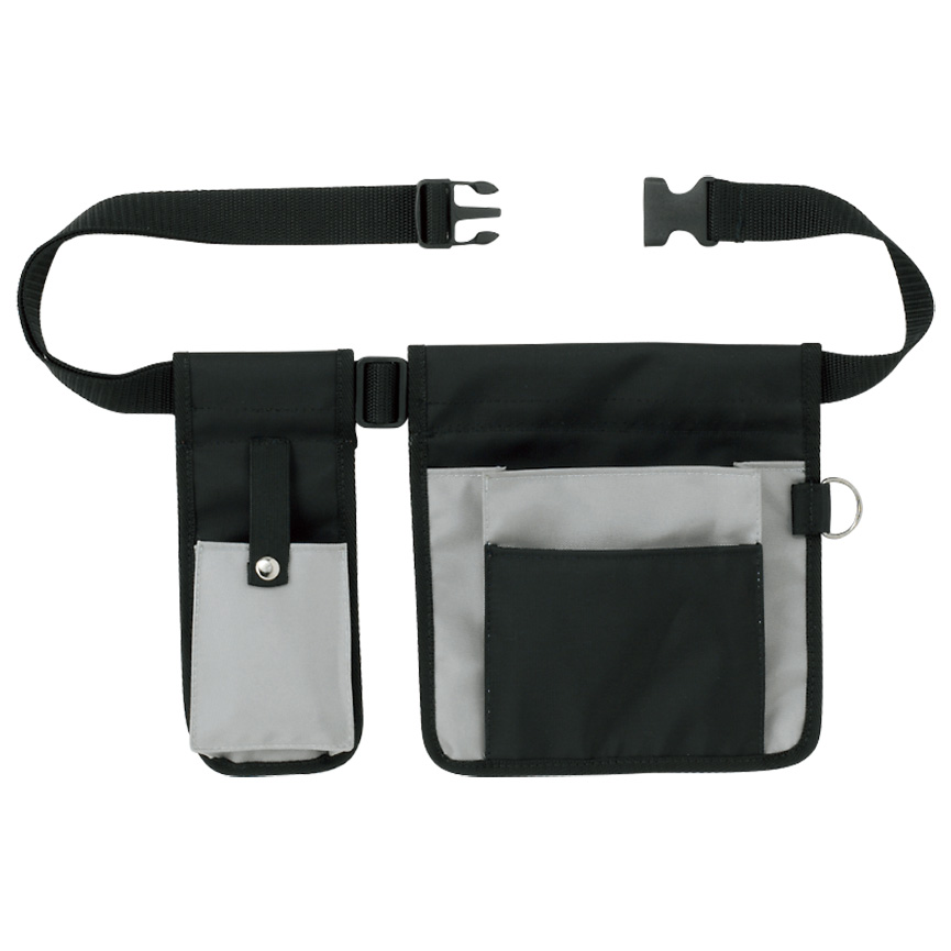 インカムケース付ポーチ 8097 XD ブラック| 作業服・作業着