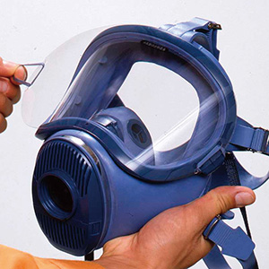 プレッシャデマンド形エアラインマスク 17号HVM－Z | 【ミドリ