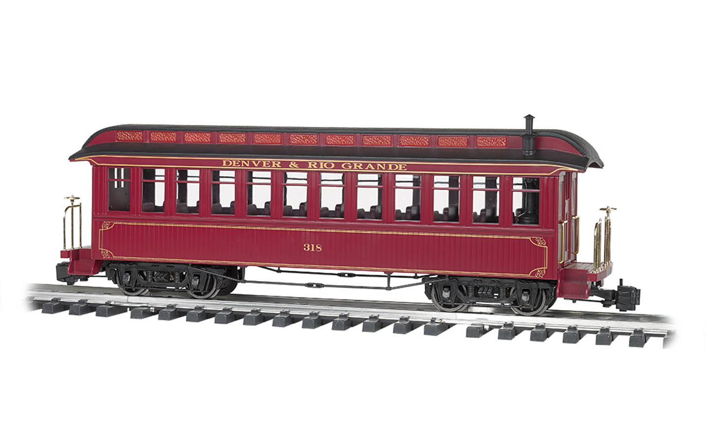Coach - Denver & Rio Grande - Bachmann Trains 97206 | kingshobby.com