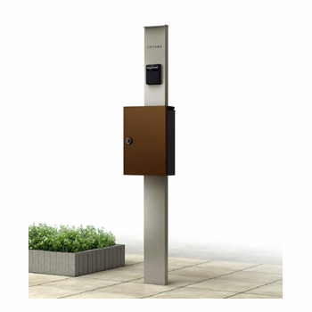 KI05228へ集約】YKK AP シンプレオ1型（照明なし）プラチナステン