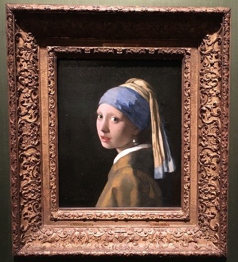アムステルダム 「マウリッツハイス美術館」 “真珠の耳飾りの少女”鑑賞