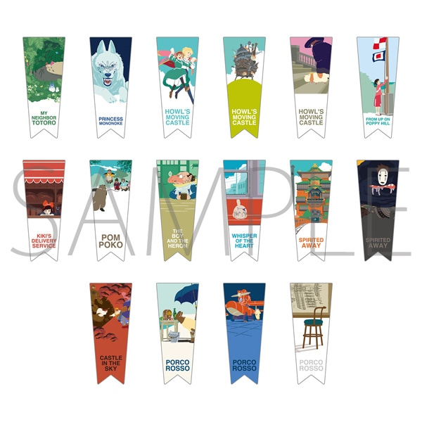 ジブリの立体造型物展 もののけ姫 しおり フラッグ: 公式通販