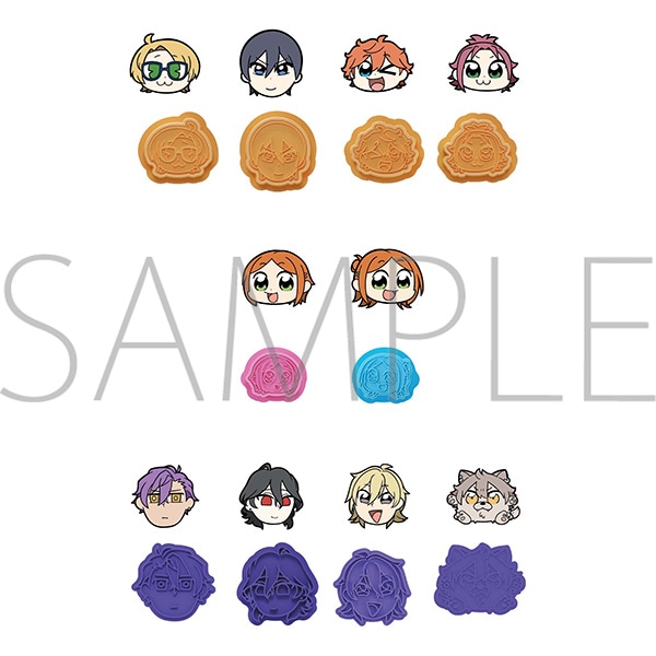 あんさんぶくぶスターズ！！ クッキーモールドコレクション／B: キャラ