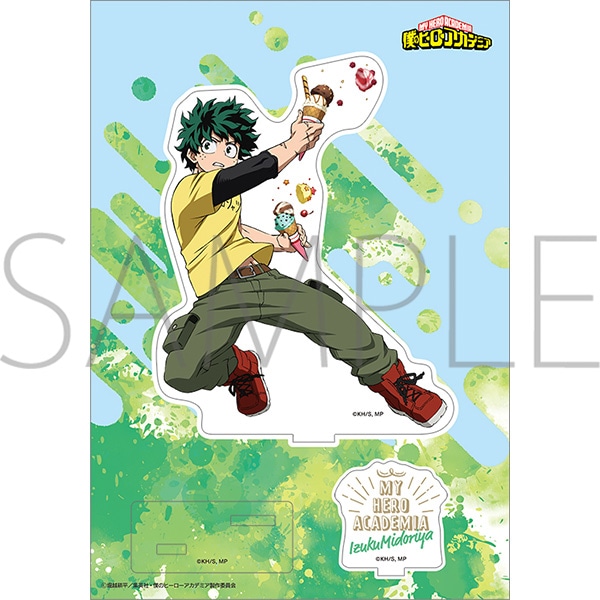 僕のヒーローアカデミア アクリルスタンド 夏 緑谷: キャラグッズ