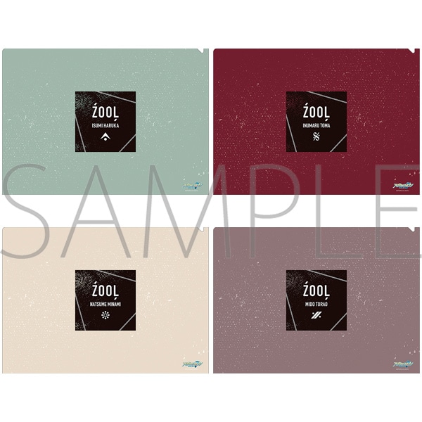 アイドリッシュセブン（原作版） クリアファイルセット ZOOL APOZ