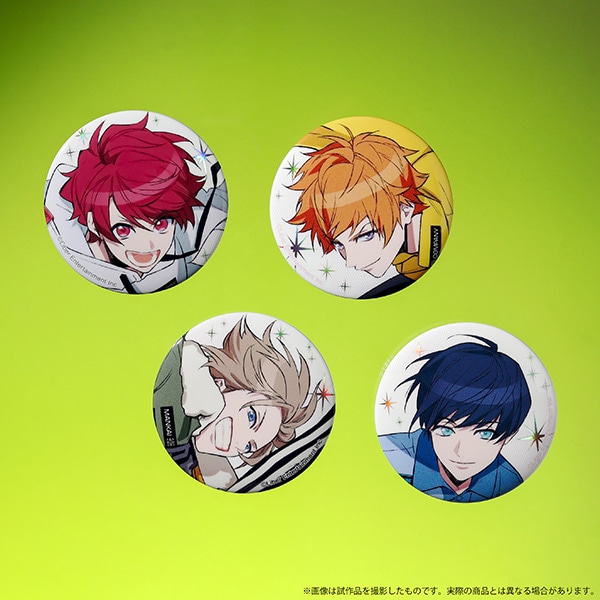 A3! 缶バッジセット／リーダーズ 第四部キービジュアル: キャラグッズ
