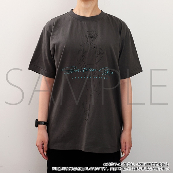 呪術廻戦 第2期 ツヤ盛りTシャツ 五条悟 M【受注生産商品】: キャラ