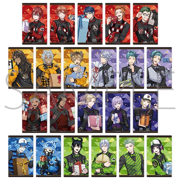 ディズニー ツイステッドワンダーランド メタルクリアカード／5th