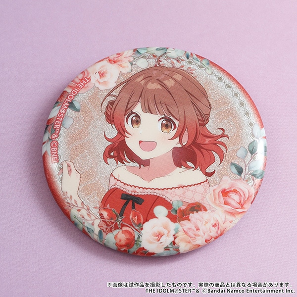 学園アイドルマスター グリッター缶バッジ／花海佑芽: キャラグッズ