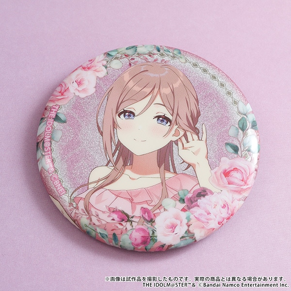 学園アイドルマスター グリッター缶バッジ／姫崎莉波: キャラグッズ