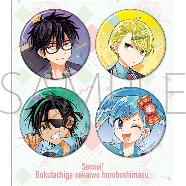 長月夜 スクエアキャラバッジ 100点 長月夜 スクエアキャラバッジ 100