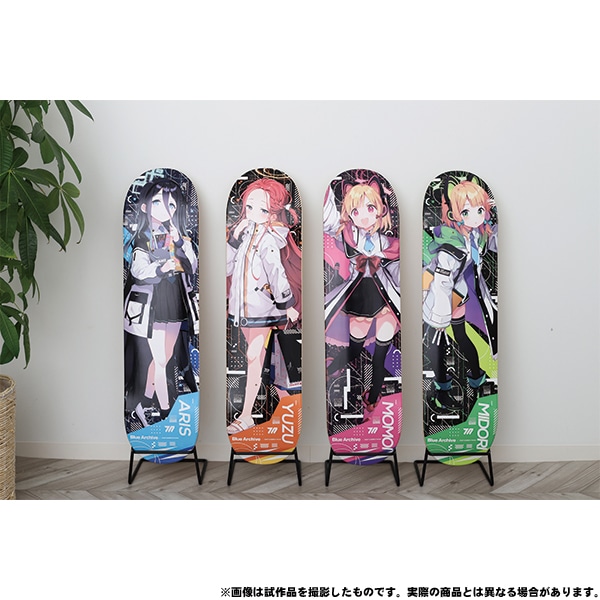 ブルーアーカイブ スケートデッキ D:ミドリ 描き下ろしver.【受注生産