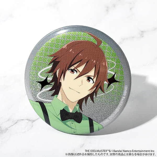 アイドルマスター SideM グリッター缶バッジ／岡村直央 サマー