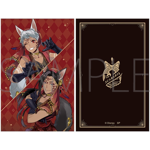 ディズニー ツイステッドワンダーランド カードホルダー&カードセット