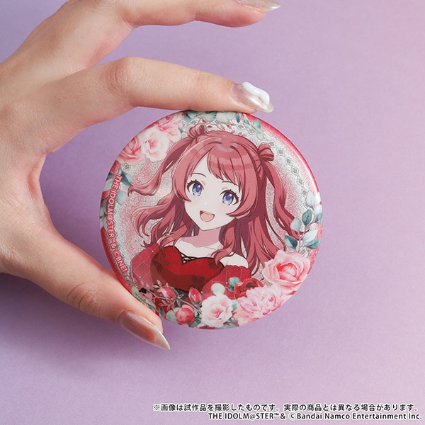 学園アイドルマスター グリッター缶バッジ／姫崎莉波: キャラグッズ