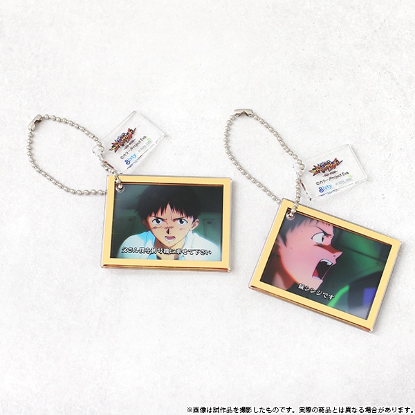 エヴァンゲリオン アクリルキーホルダー2個セット/ステップアップ予告