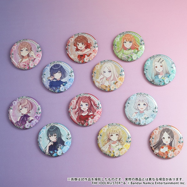 学園アイドルマスター グリッター缶バッジ／藤田ことね: キャラグッズ