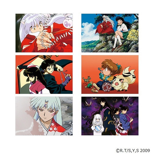 犬夜叉-アニメの軌跡展- ポストカードセットB: 公式通販｜ムービック