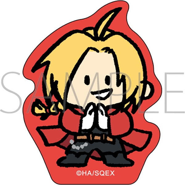 鋼の錬金術師 ステッカー／エドワード・エルリック: キャラグッズ