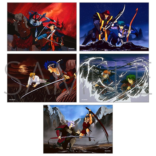 鎧伝サムライトルーパー ブロマイドセット（5枚セット）: キャラグッズ