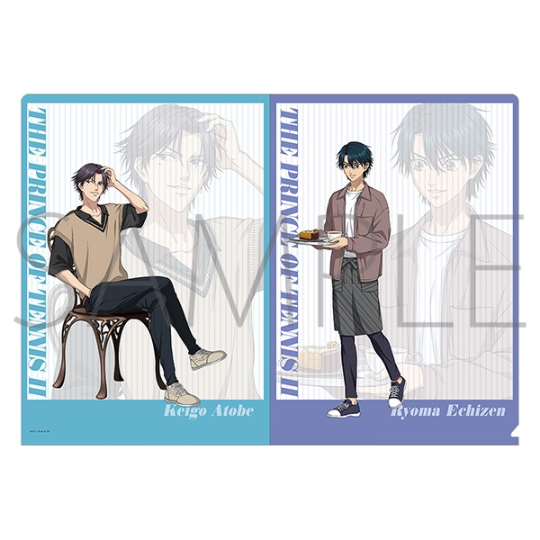 限定】クリアファイル テニプリスト秋 A(越前リョーマ､跡部景吾): 公式