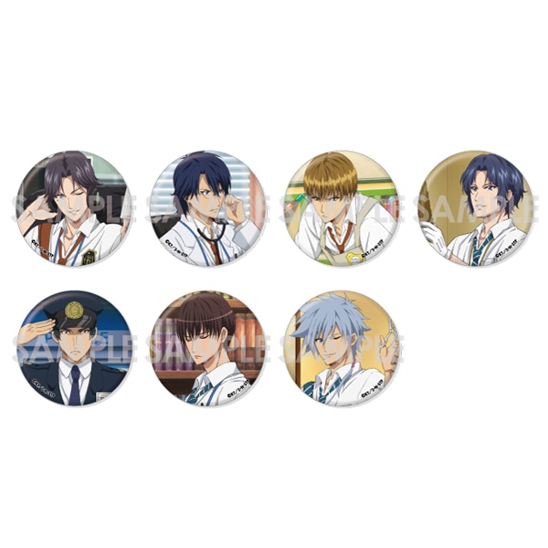 受注生産】新テニスの王子様 くつろぎコレクション缶バッジ -WORKPLACE