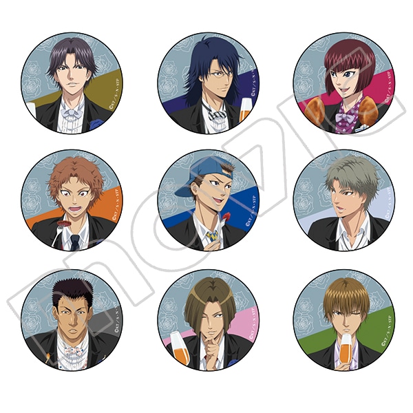 新テニスの王子様 キャラバッジコレクション 氷帝: キャラグッズ