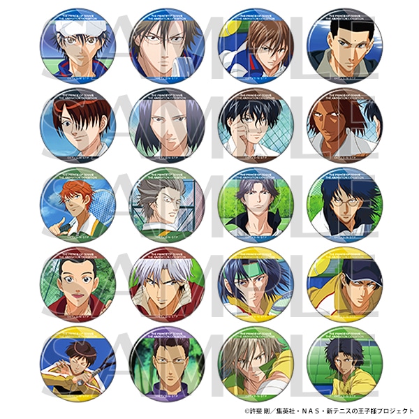 アニメ テニスの王子様展 事後通販 キャラバッジコレクション(旧テニ