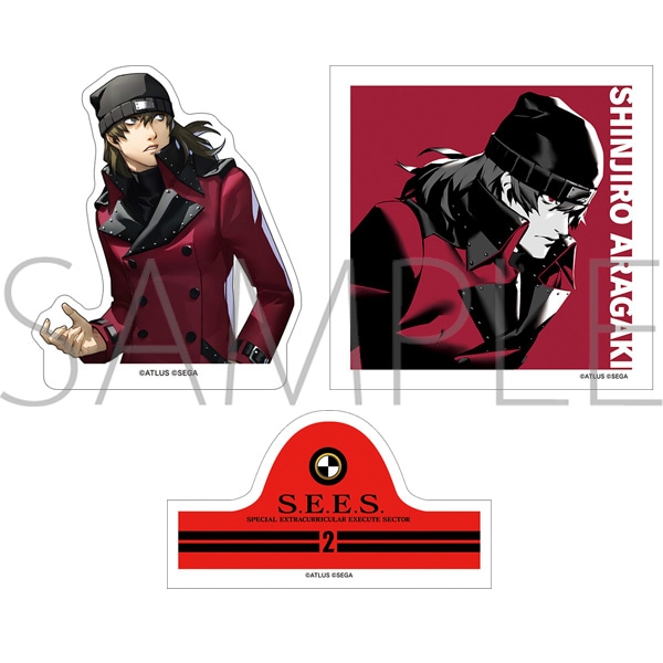 ペルソナ3 リロード メタルステッカーセット 荒垣 真次郎: キャラ