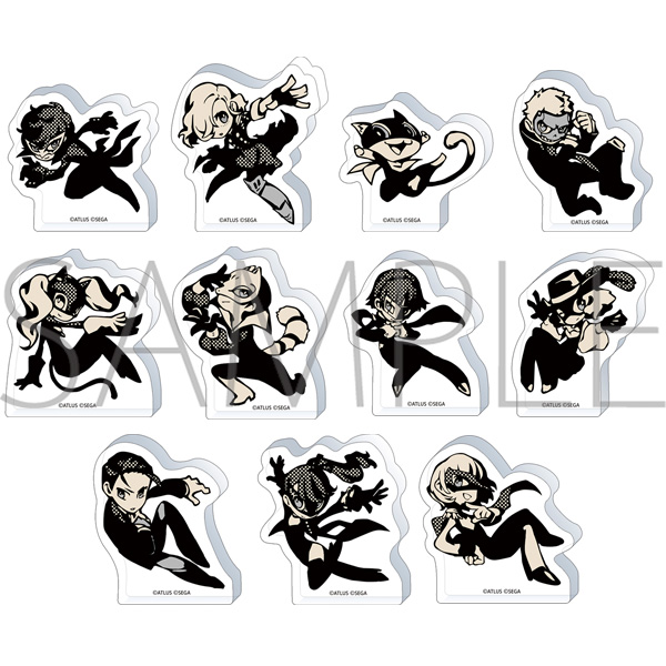 ペルソナ5 タクティカ ころっと アクリルフィギュアコレクション