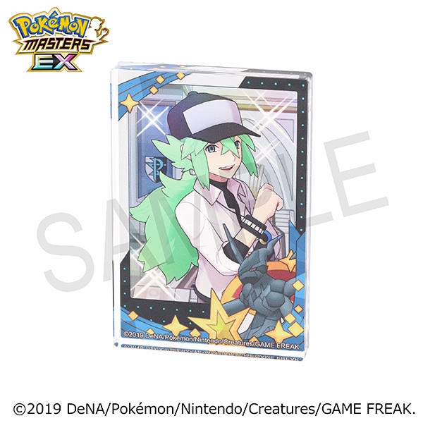 ポケモンマスターズ EX』 メモリアルフォト ミニアクリルブロック／N