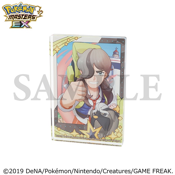 ポケモンマスターズ EX』 メモリアルフォト ミニアクリルブロック
