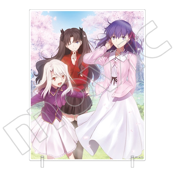劇場版「Fate/stay night[Heaven's Feel]」 アクリルプレート 凛&桜