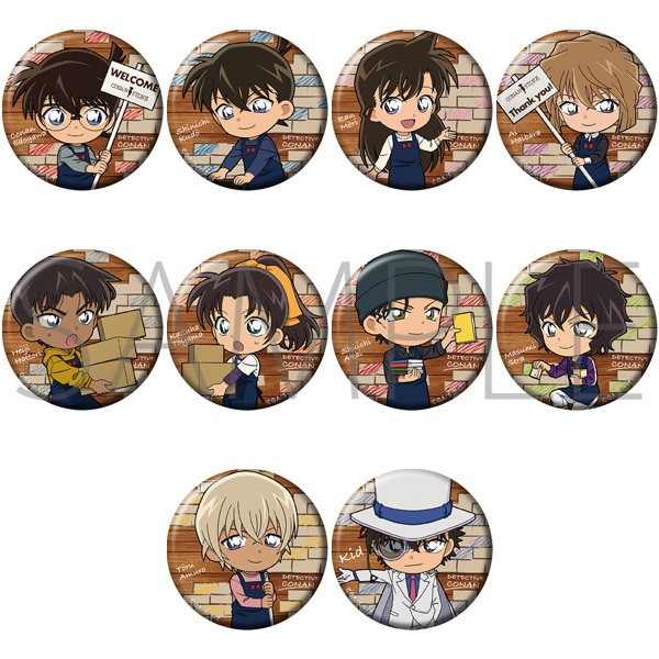 名探偵コナンストア オンライン キャラバッジコレクション: 公式通販