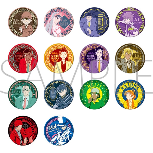 名探偵コナン キャラバッジコレクション: キャラグッズ｜ムービック