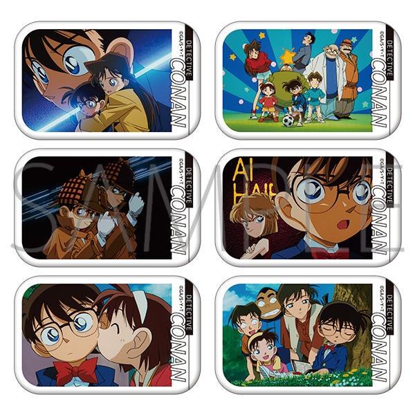 名探偵コナン メモリアルスクエア缶バッジコレクション／vol.1 ～OP