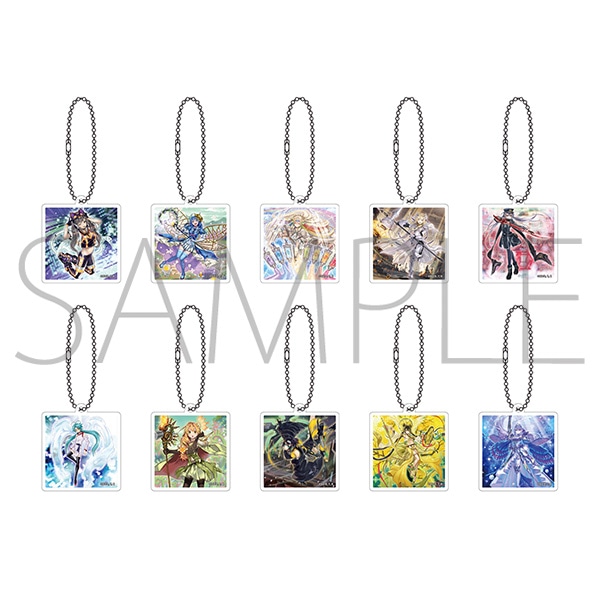 遊☆戯☆王オフィシャルカードゲーム アクリルキーホルダー