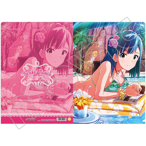 アイドルマスター ミリオンライブ！ クリアファイル 七尾百合子