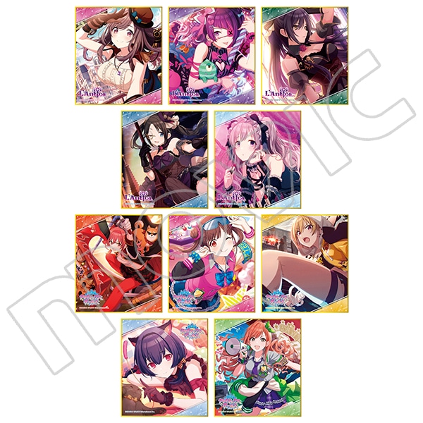 アイドルマスター シャイニーカラーズ ミニ色紙コレクション B: キャラ